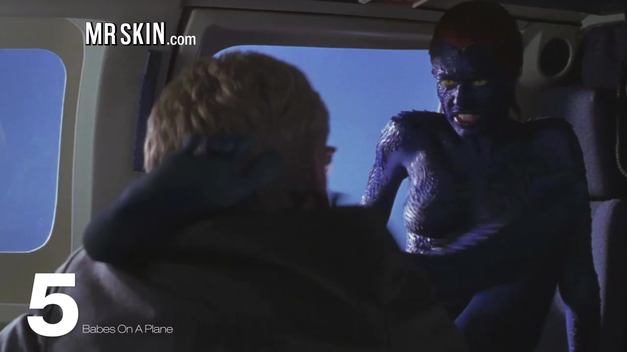 Top 5 Babes on a Plane - Mr.Skin