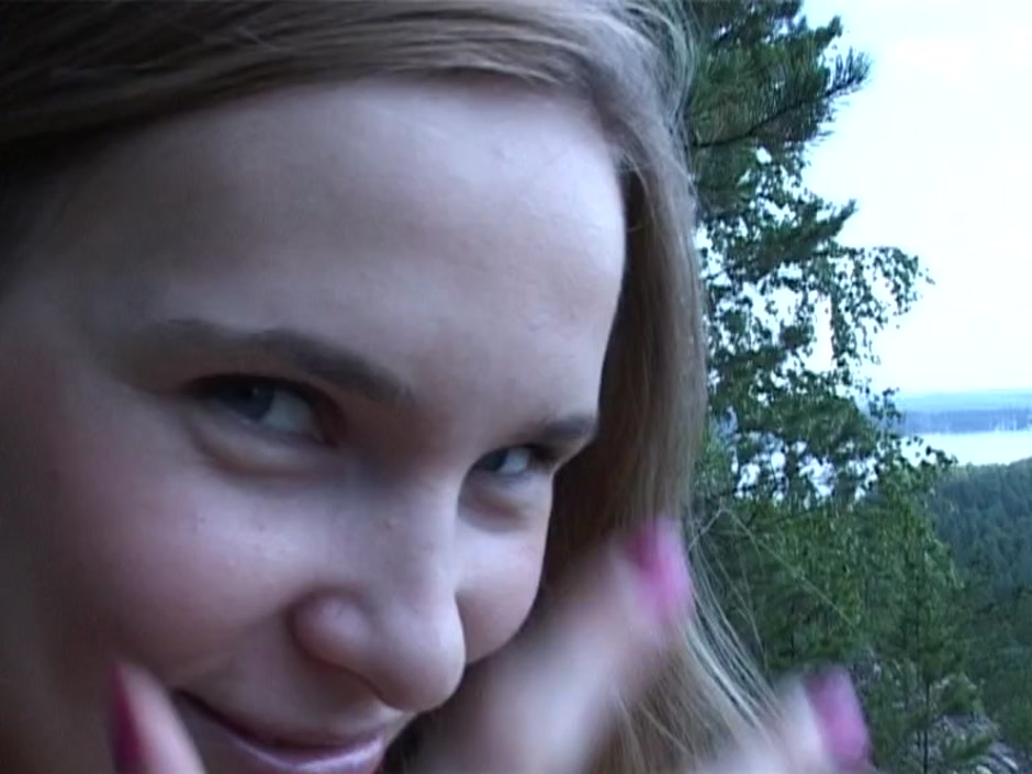 Ester in amateur nude gal rides dick in this forest porn tape