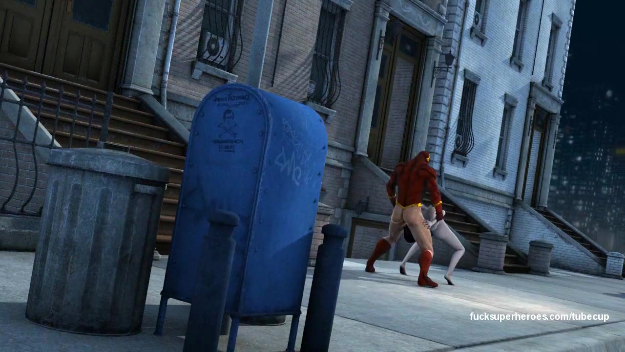 Thick, horny Flash goes after a pretty little cunt