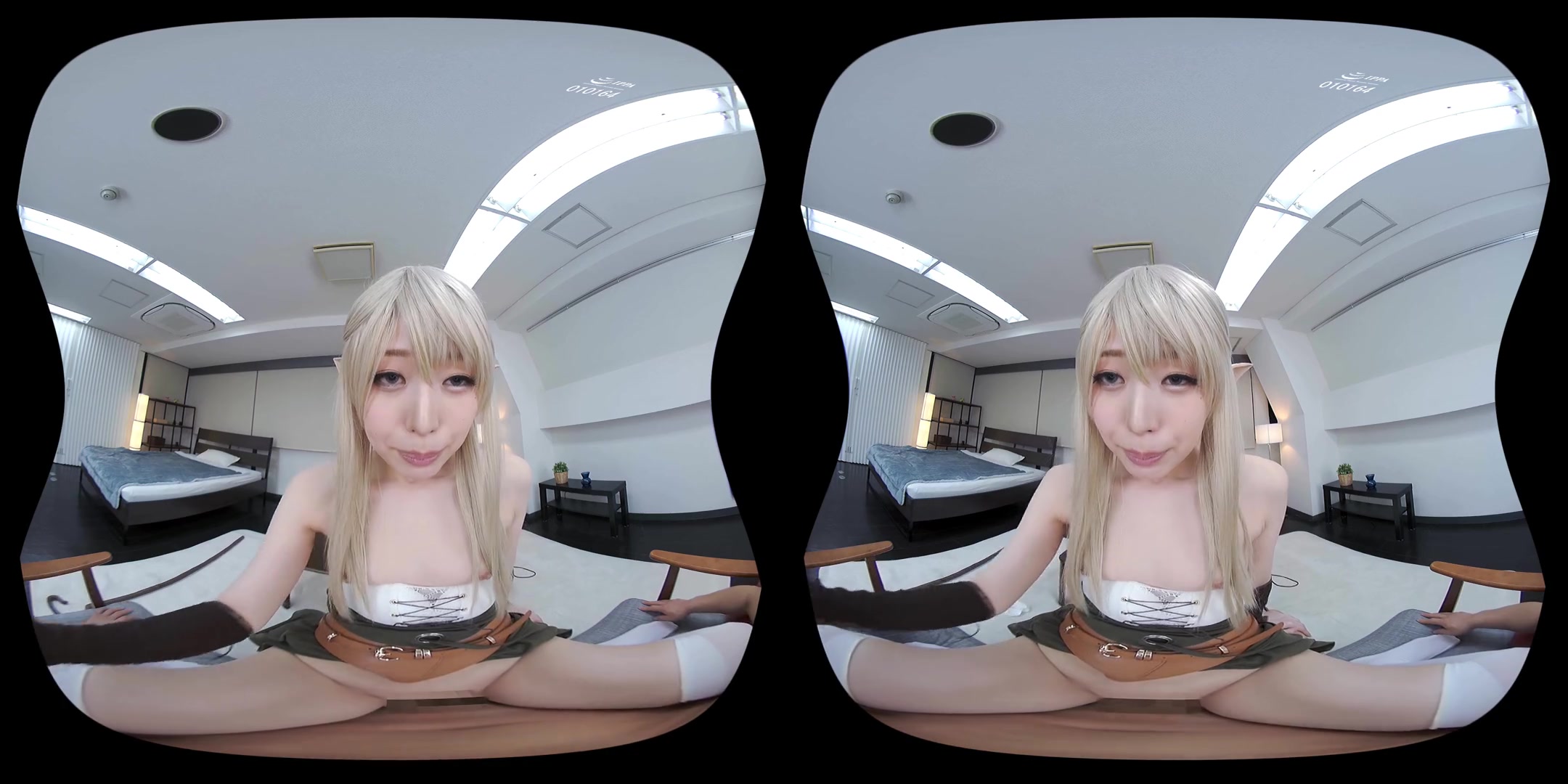 Reincarnated as a Hero in a New World: Elf Sex; Blonde Japanese Cosplay POV VR