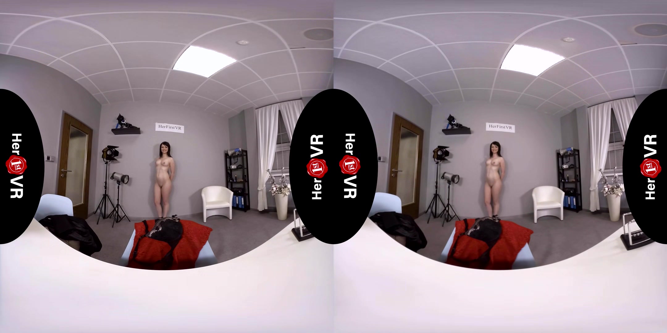 Lena King - First Vr Casting; Pale Brunette Casting