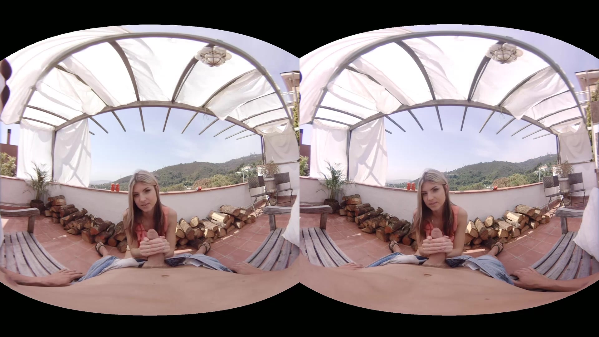 Gina Gerson Juan Lucho in Erasmus girl - VirtualRealPorn