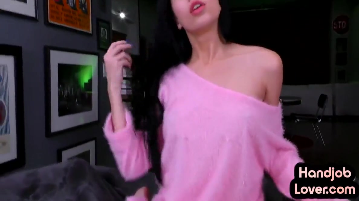 Handjob Medium Boobs Babe Talks Dirty And Jerks Pov Dick
