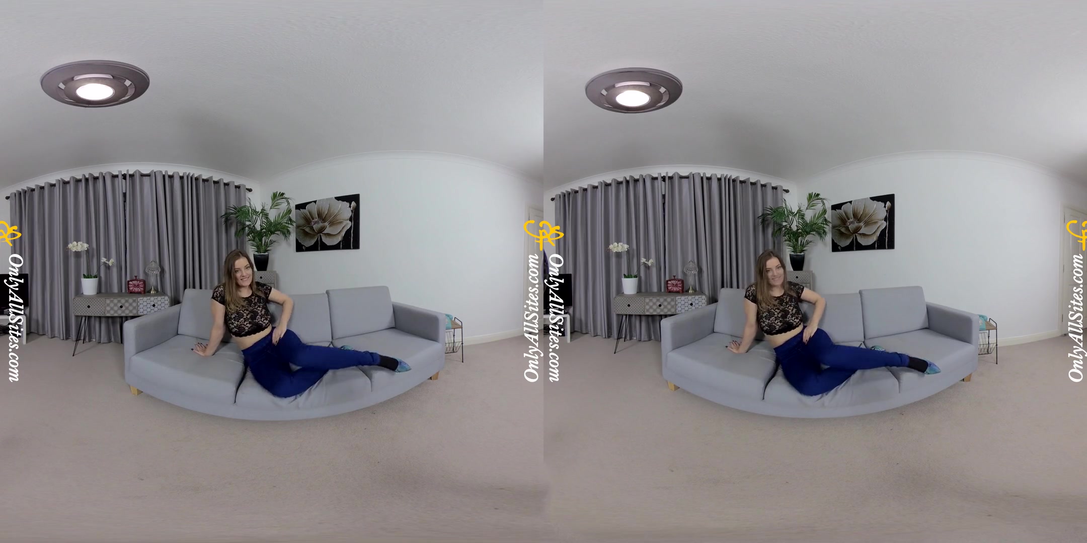 Lottii Rose - Big Tits Nylons Solo Model Striptease