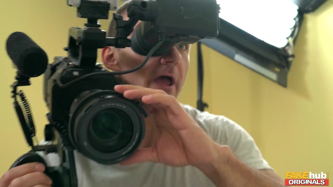 Steve Q & Mary Rock & Charlie Red in Fake Porn Shoot (A Parody Documentary) - FakeHub