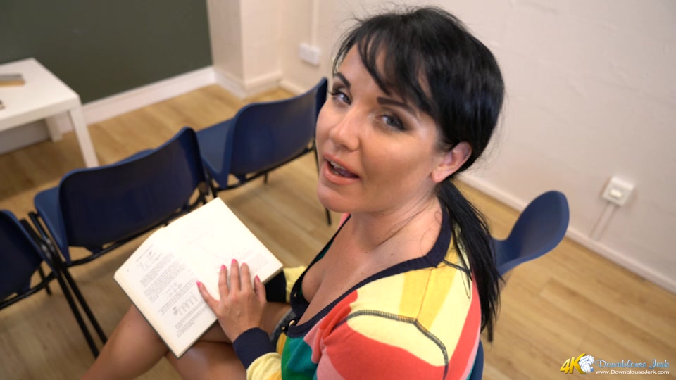 Shelly in Put On A Show For Me - DownblouseJerk