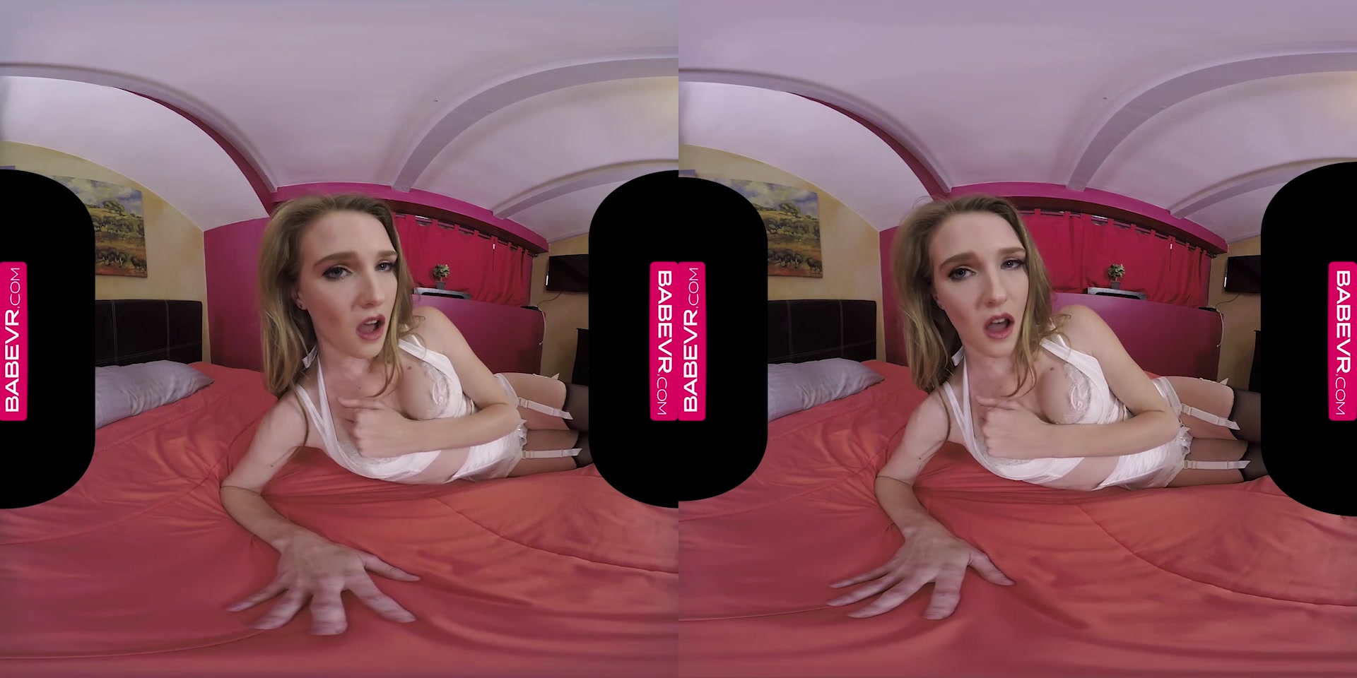 Ashley Lane in Lane Splitting - BabeVR