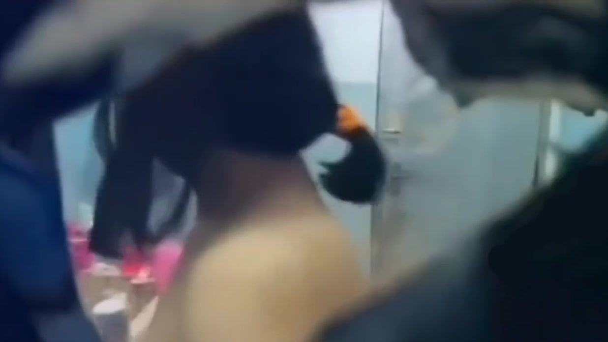 Asian Spied In Bathroom big Tits