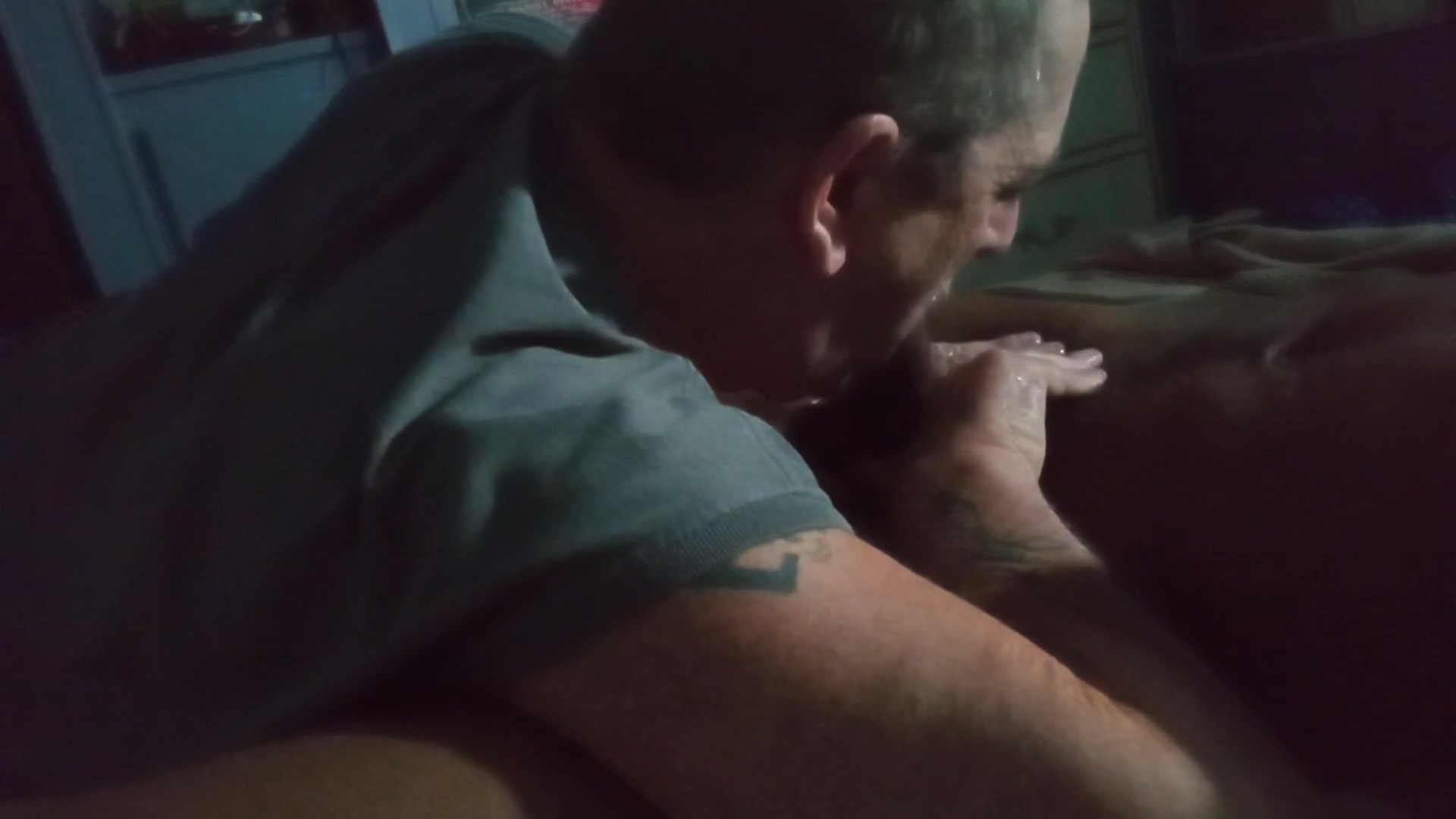 Blowing A Straight Football Player