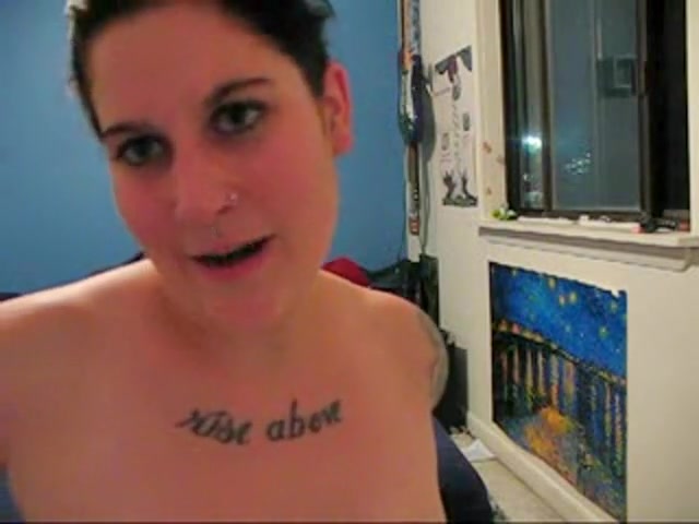 This is how short-haired slut entered to the world of porn