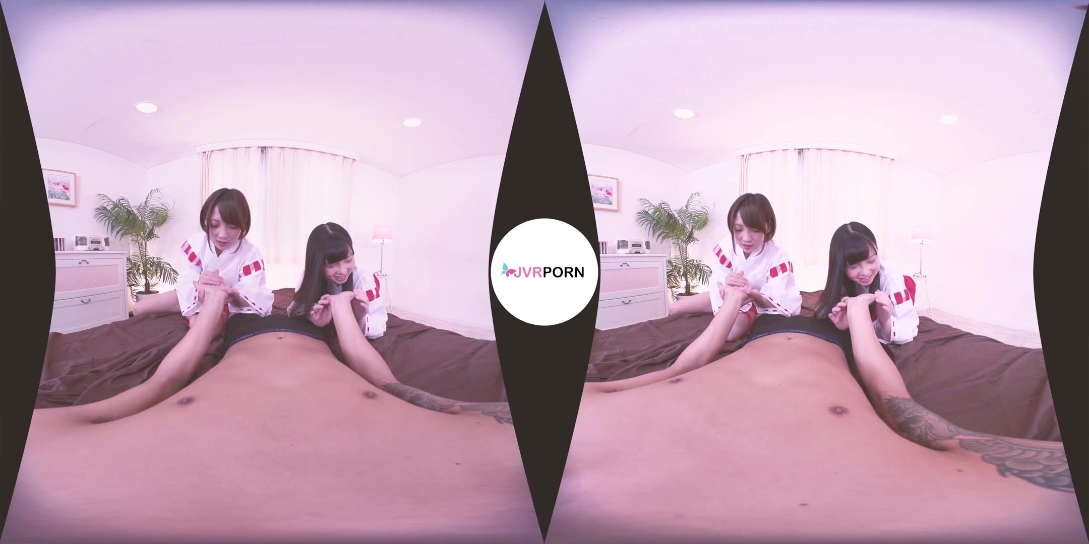 Hirose Umi & Aya Miyazaki in Japanese Fortune Tellers Gives You a Special Treatment - JVRPorn