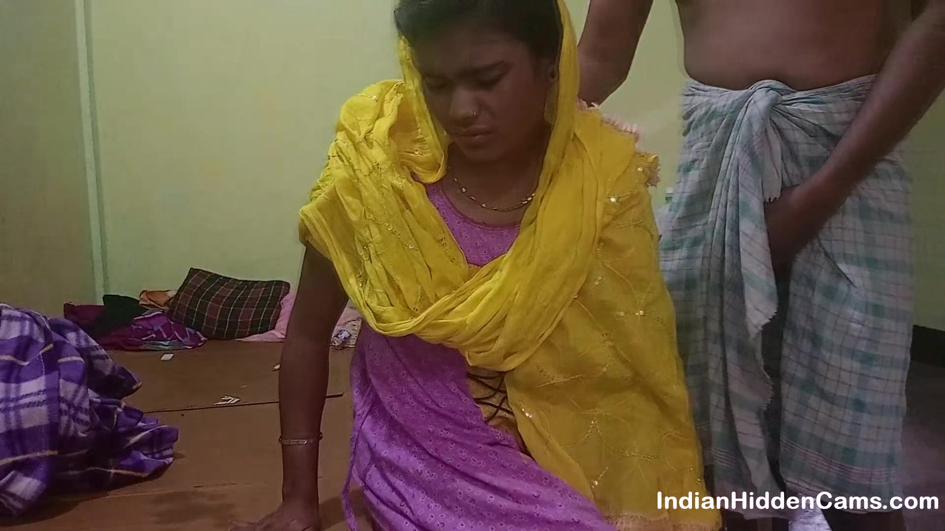 Indian Village Wife Bend Over Enjoying Real Doggystyle Sex With Cum Inside