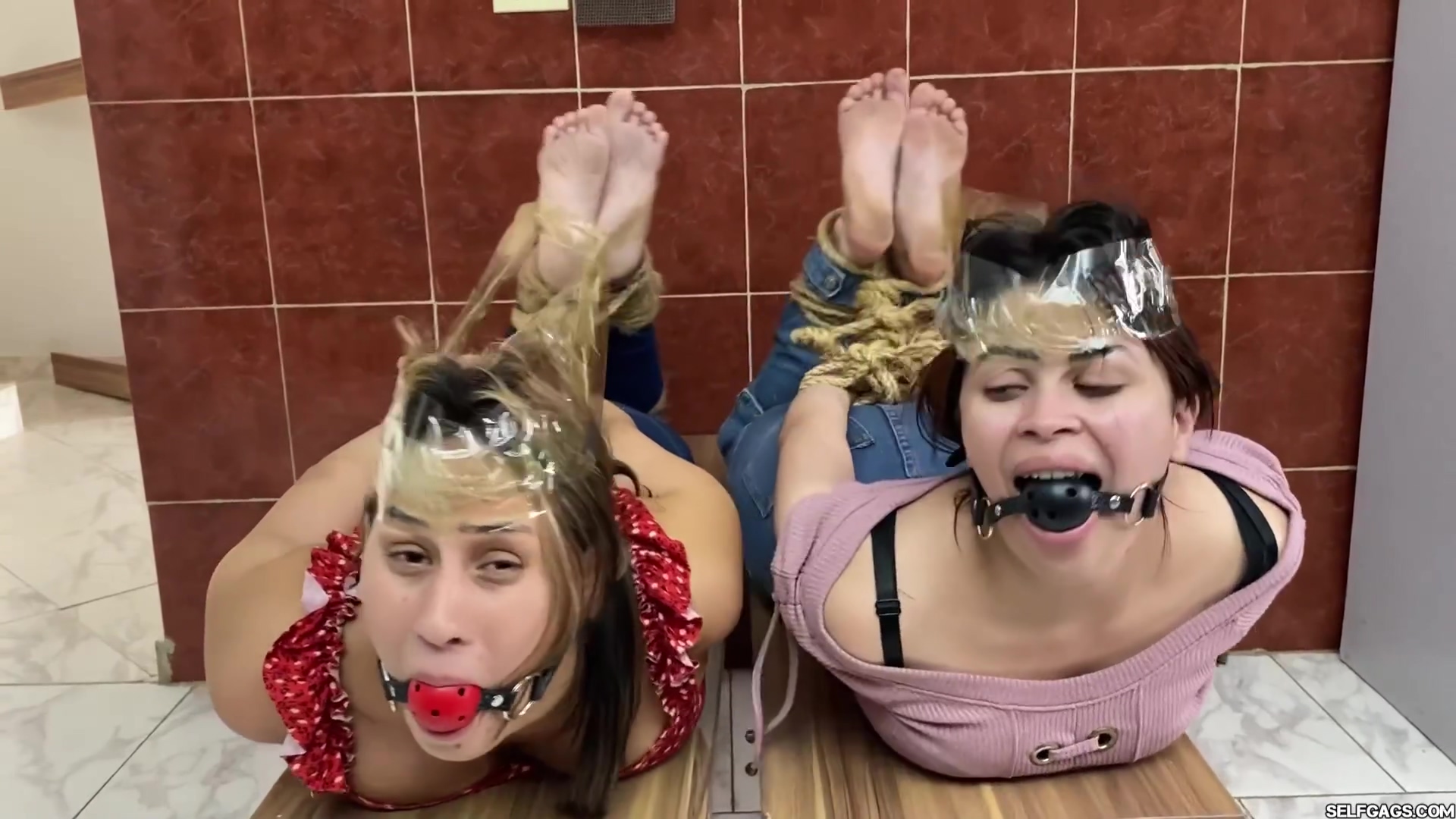 Hotties Having Fun In Bondage