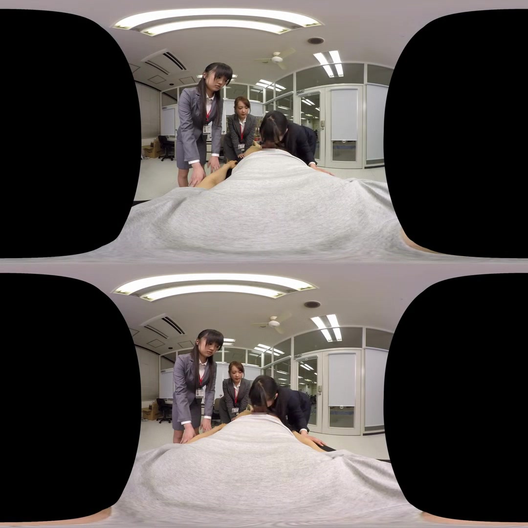 SOD Employees VR: They'll Do Anything for the Client!; MFFF Foursome Harem Japanese Babes