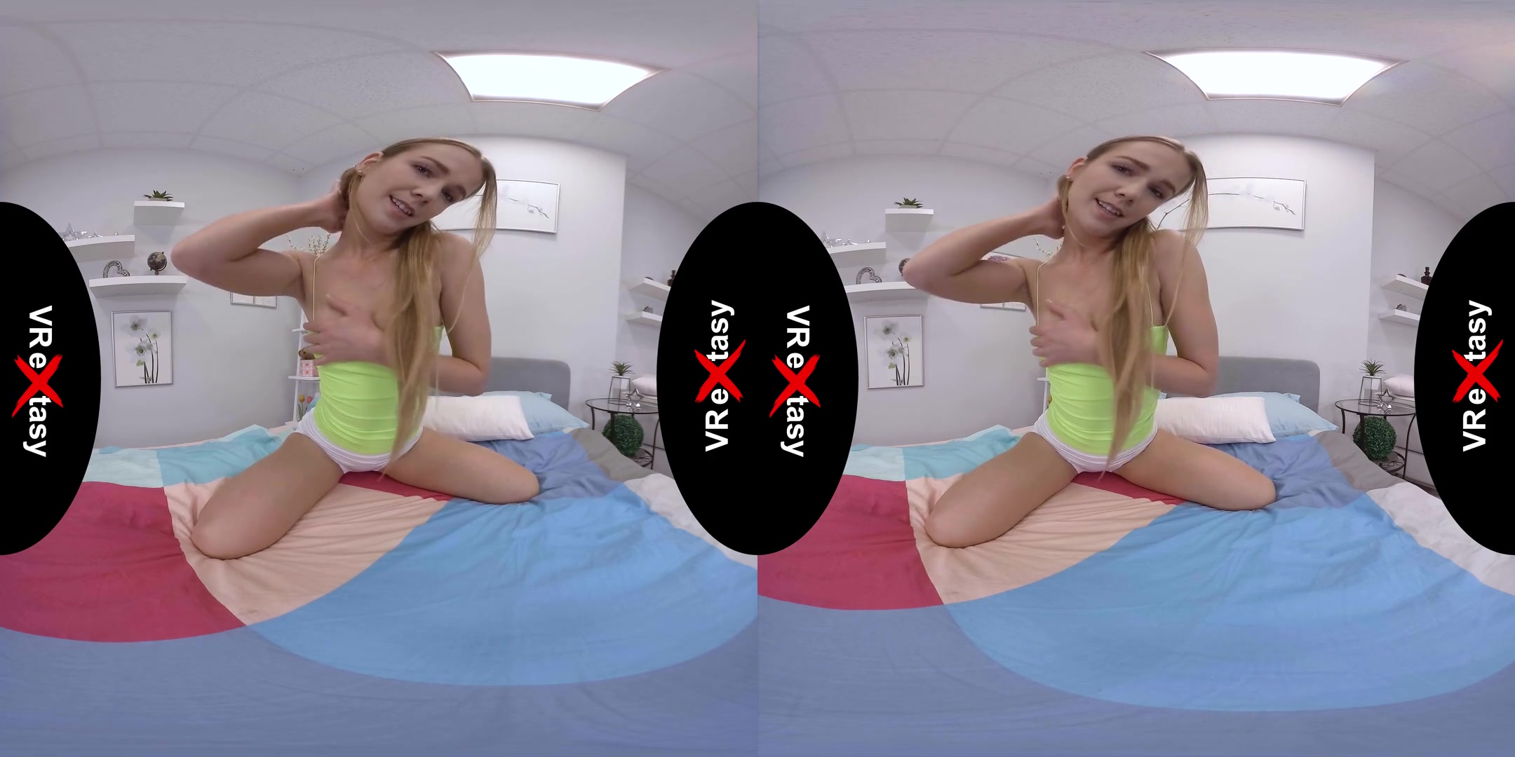 Alexis Crystal - Solo; Sexy teen 18+ Solo Masturbation in her Bedroom