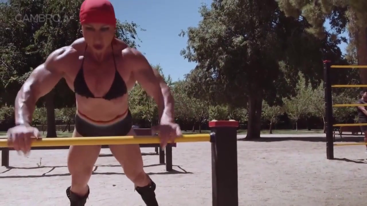 Mrs Sanchez Outrageous Muscular Exhibitionist