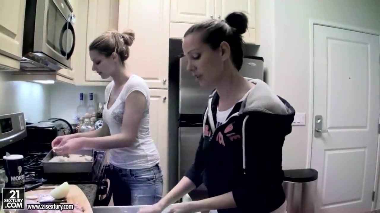 Cindy Hope and Sandy look at men's magazine