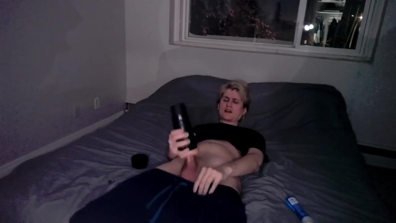 Late Night Jerk With Fleshlight