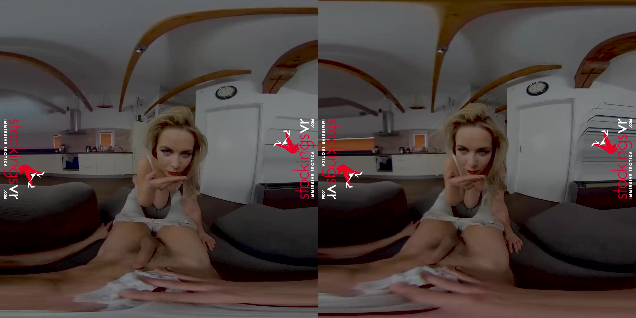 Pantyhose lapdance starring Nikky Dream and George Uhl