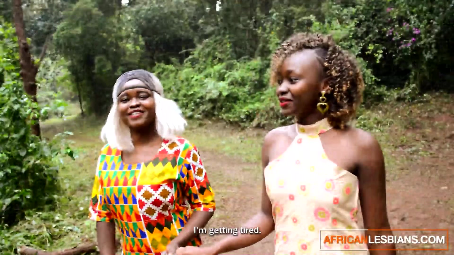 Ebony Party Lesbian teens 18+ In African Music Festival Hooking Up After Amazing Outdoor Rave