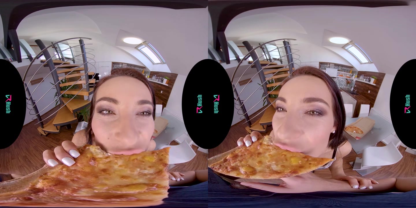 VRHUSH Petite Lexi Dona rides a cock in VR POV
