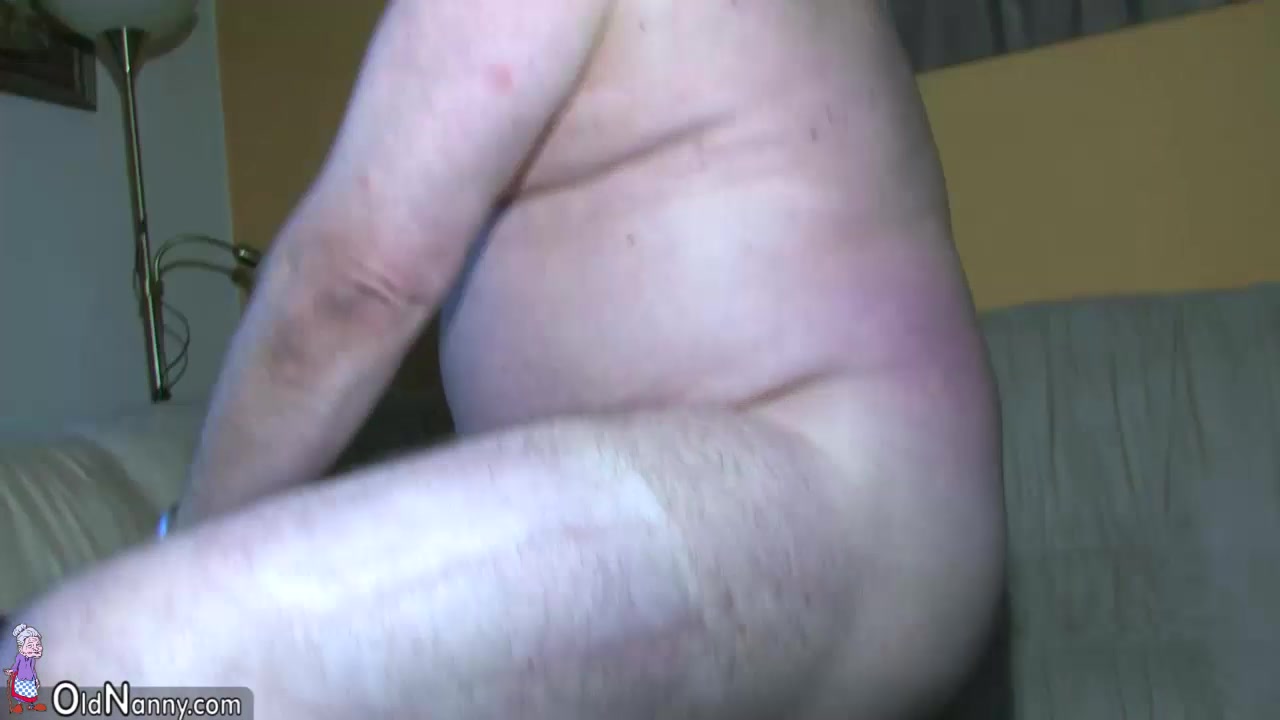 BBW chubby Nurse masturbate with old Granny