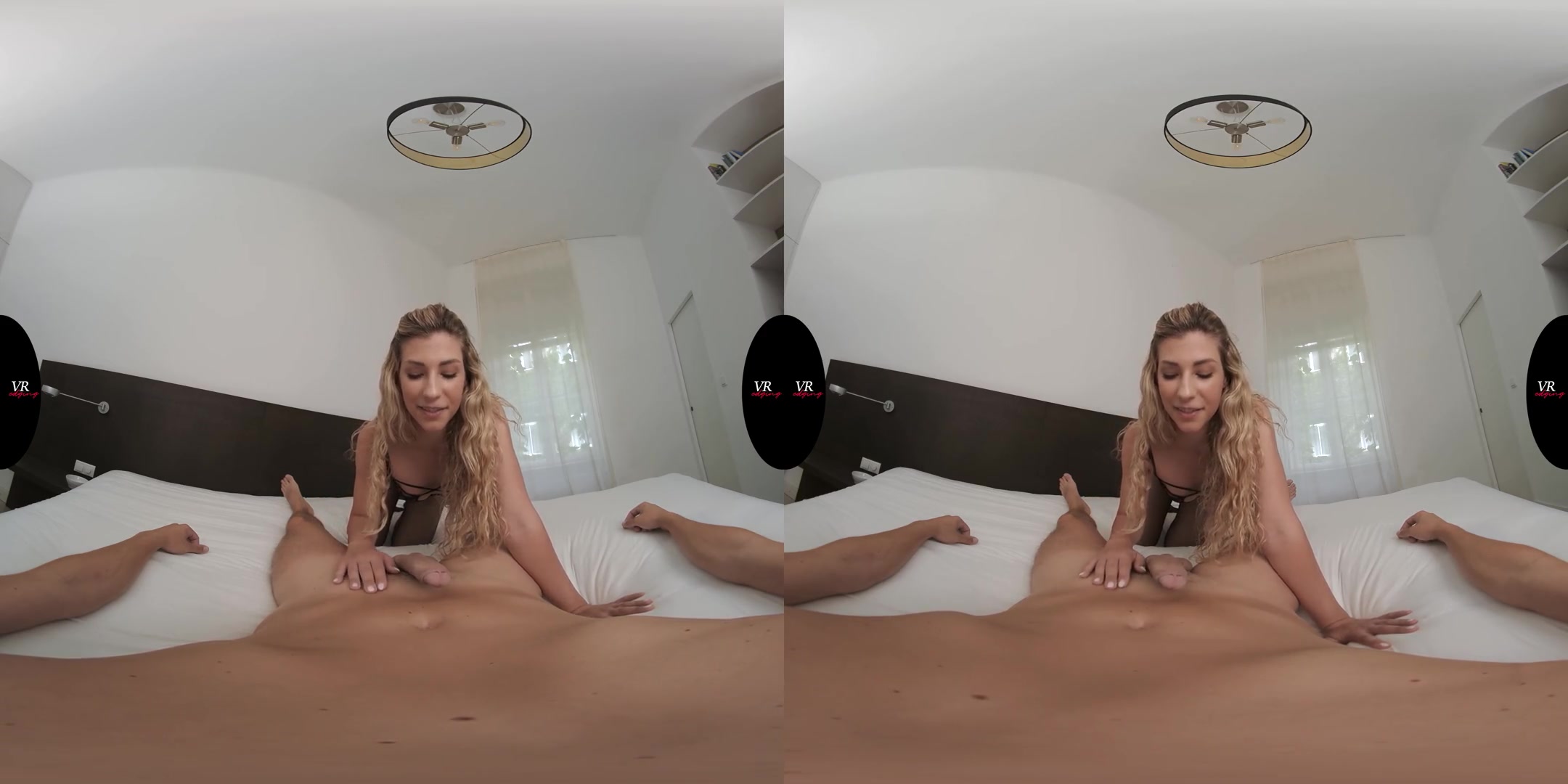 Shona Helps You To Relax - Blonde Slut Strokes and Sucks your Cock While Edging You