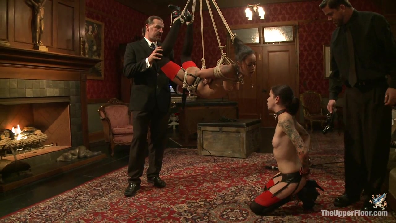Krysta Kaos Skin Diamond in Bound Slave Girls Deep Throating Cock Gags - TheUpperFloor