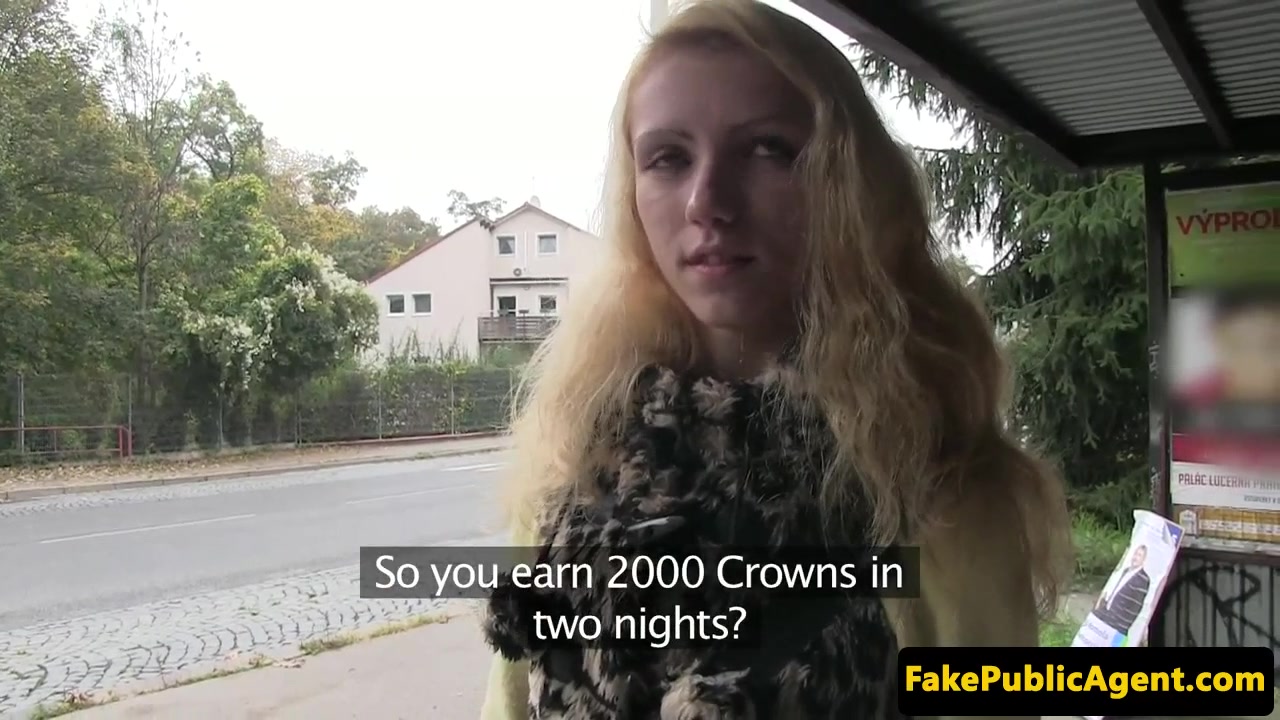 Pulled eurobabe public fucked for cash
