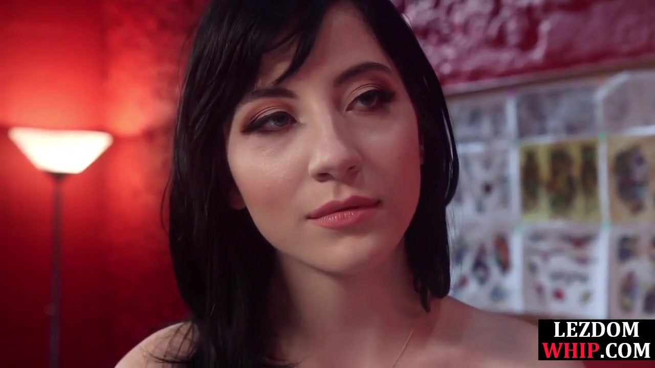 Pierced Babe Gets Lesbian Bdsm Spanking Treatment With