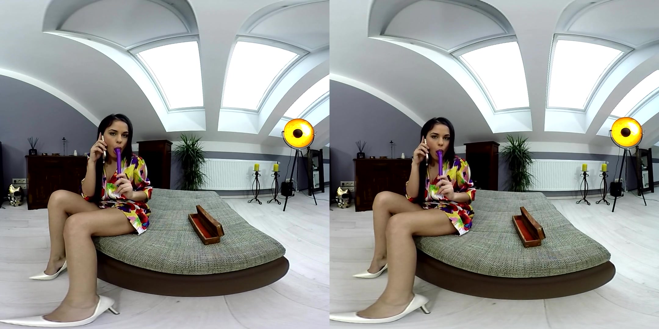 Aida Sweet in Sex on the Phone - RealityLovers