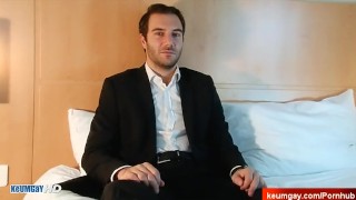 My str8 neighbour made a porn !Watch his huge cock serviced!