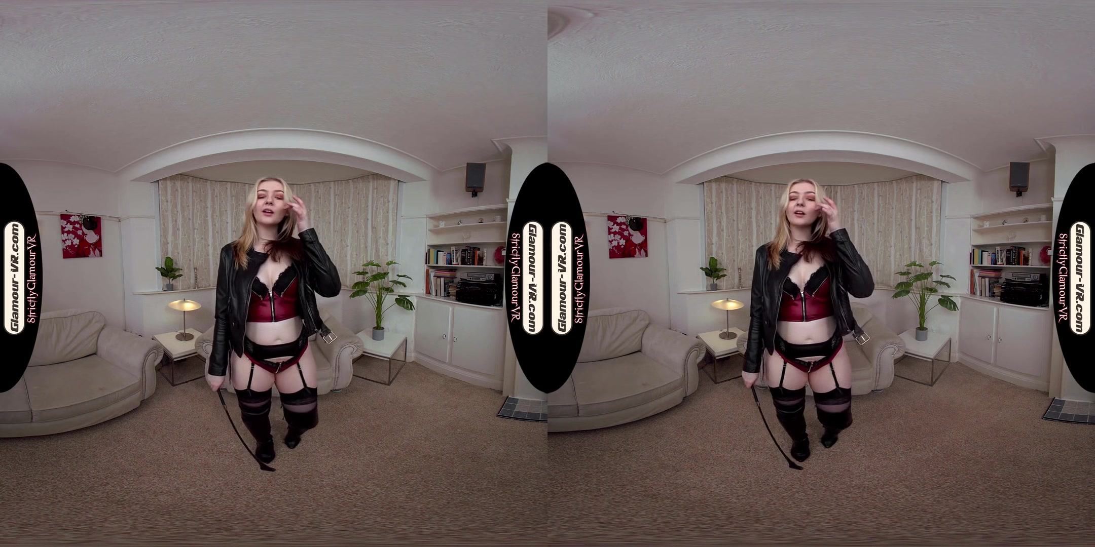 Em Yang Black Jacket & Zipper Lingerie Special Task & Multiple Rewards Joi - 8k Vr