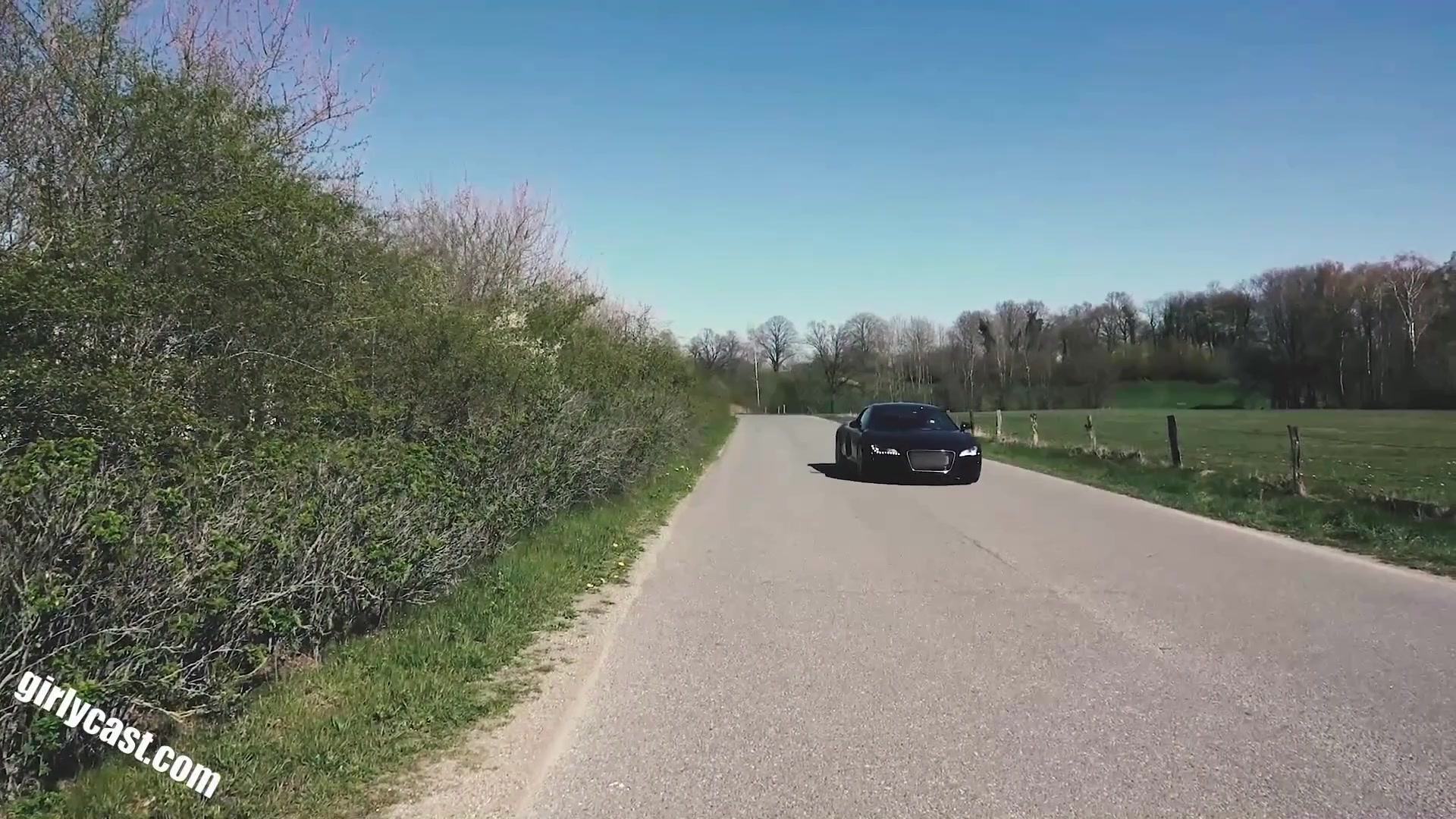 Audi R8 Test Drive And Outdoor Porn