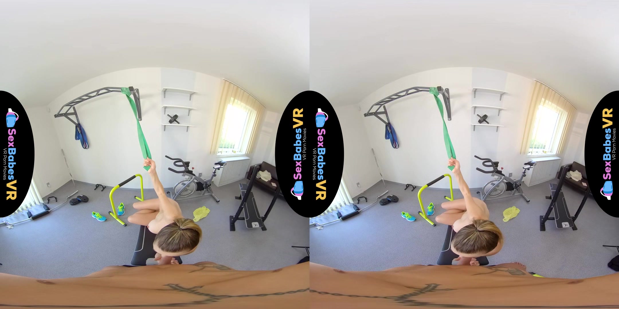 Fitness Babe - Shaved Teen Workout Sex - Sexlikereal