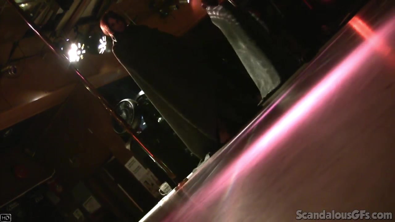 Ameara Striptease show caught on tape