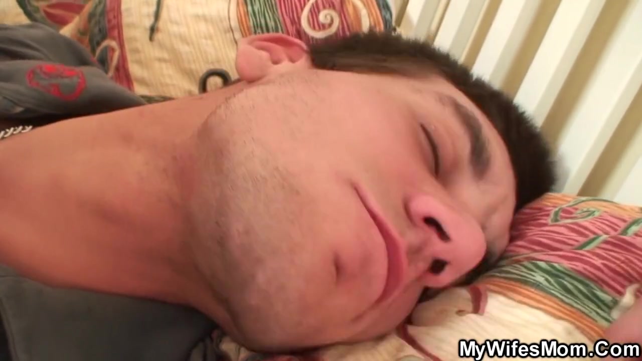 Horny Step mom In Law Wakes Him Up For Taboo Cock Riding
