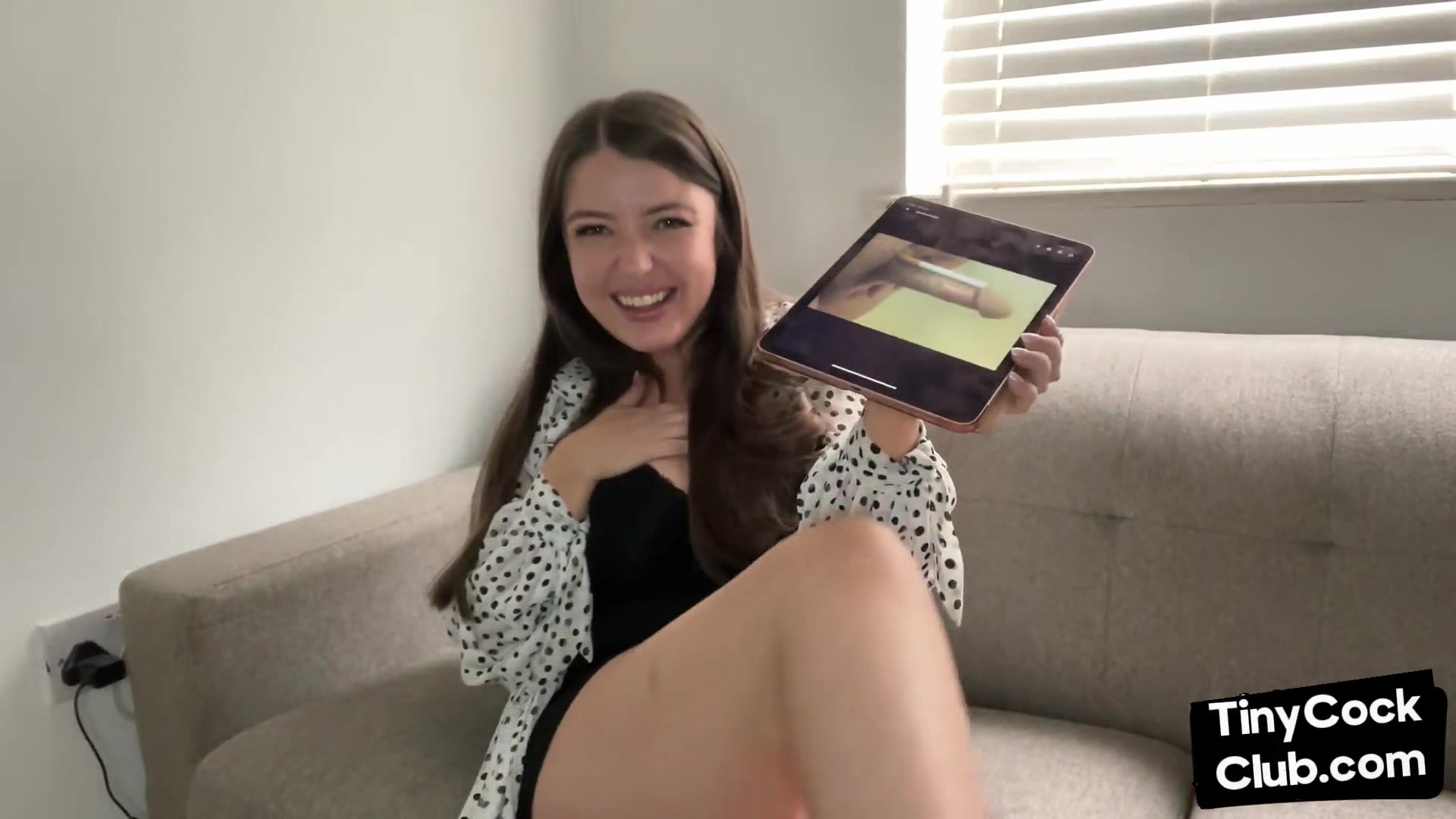 SPH solo amateur femdom babe in heels talks humiliative