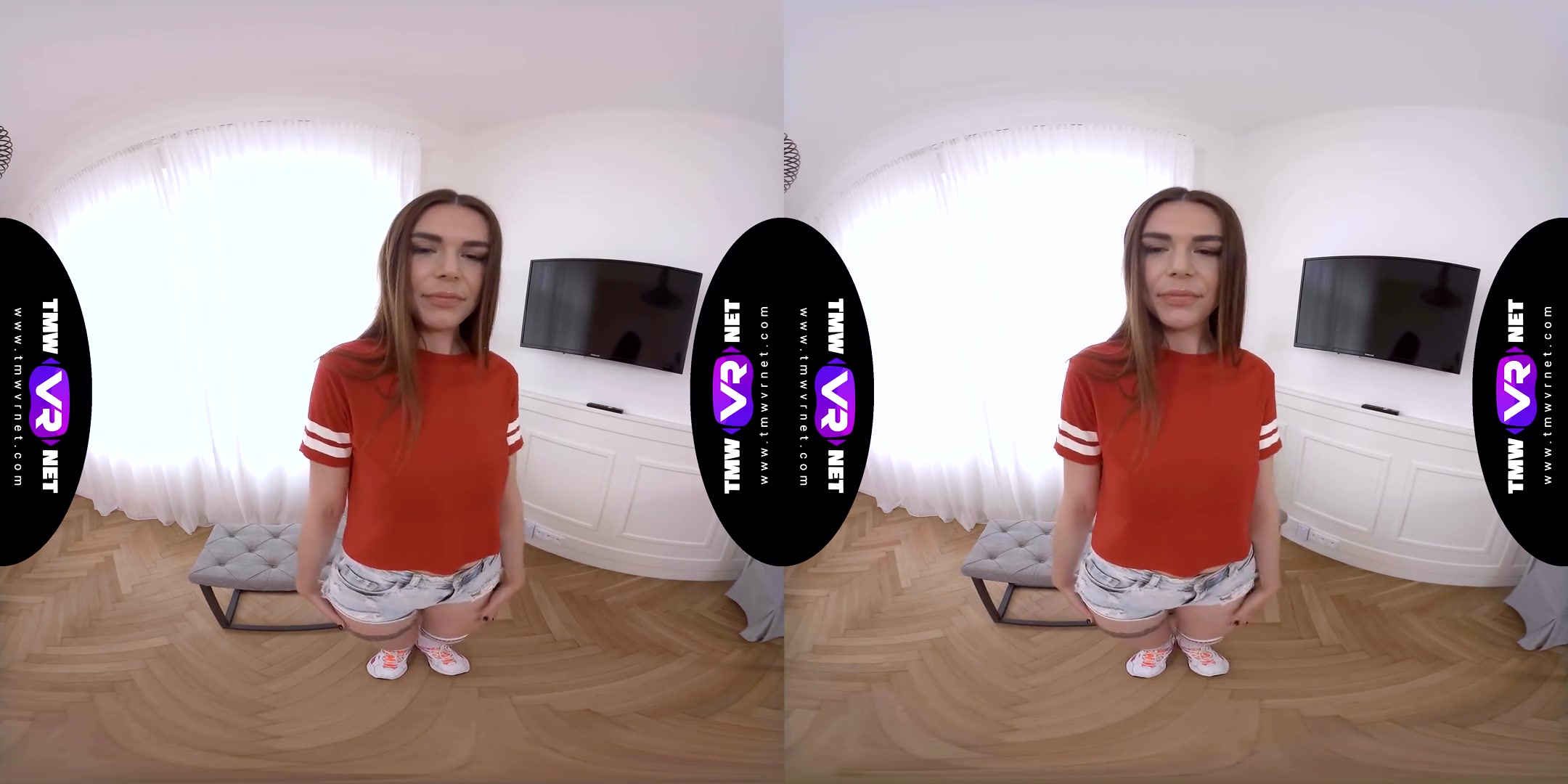 Deep Solo Orgasm Before a Date; Beautiful Babe Masturbates in VR