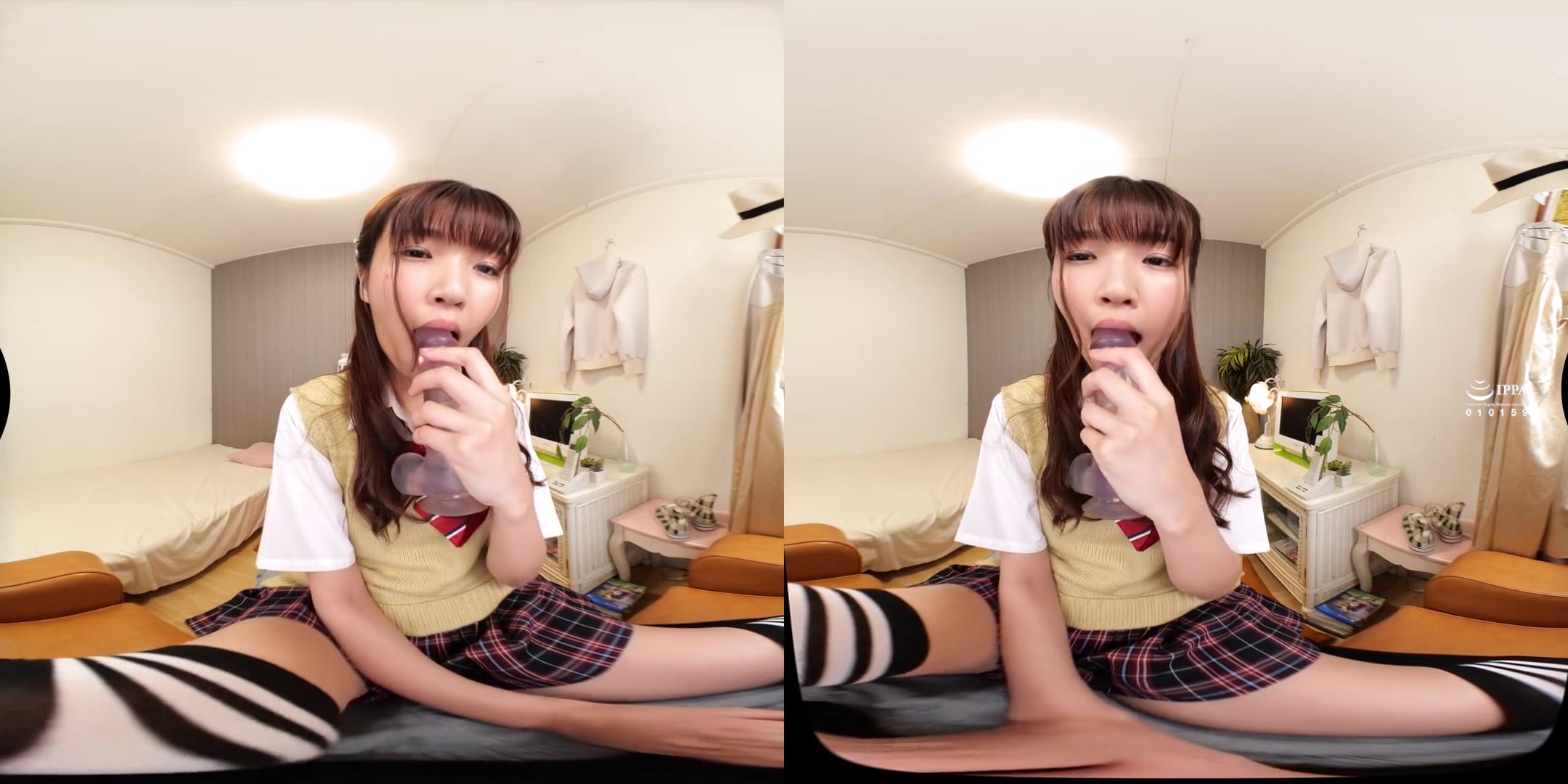 Cosplay for Masochistic Men A Slut in a Schoolgirl Uniform and Bloomers; Cute Schoolgirl Takes Charge