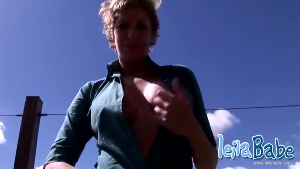 Busty Milf Teasing Herself