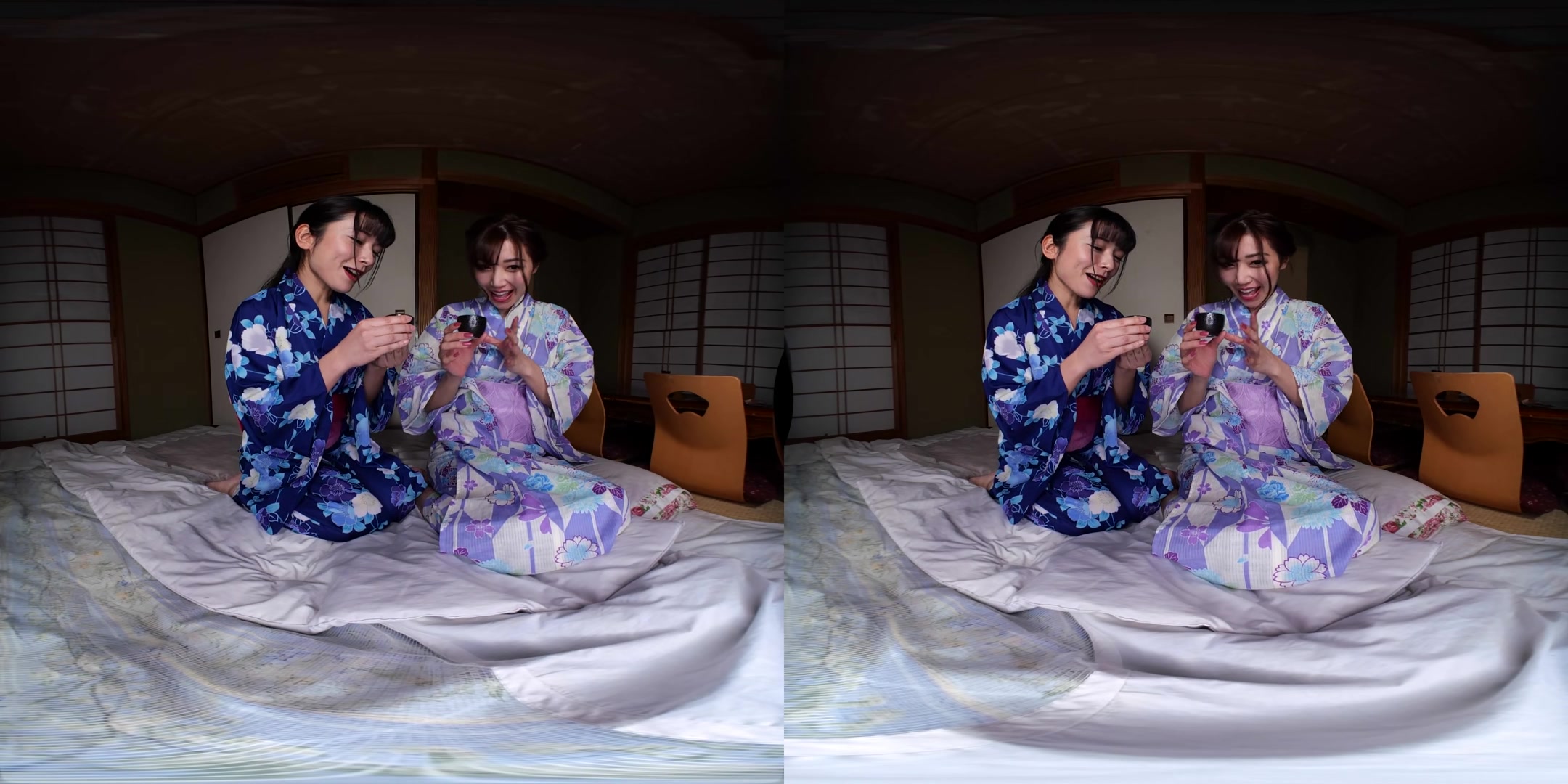 Miho Abe and Megumi Haruno - Virtual Dive: Two Beautiful Girls at the Onsen: Miho Abe & Megumi Haruno - FANTASTICA