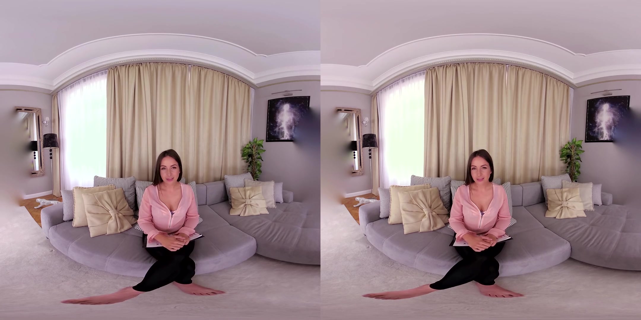 Horny Brunette - Petite Amateur First Timer - SexLikeReal