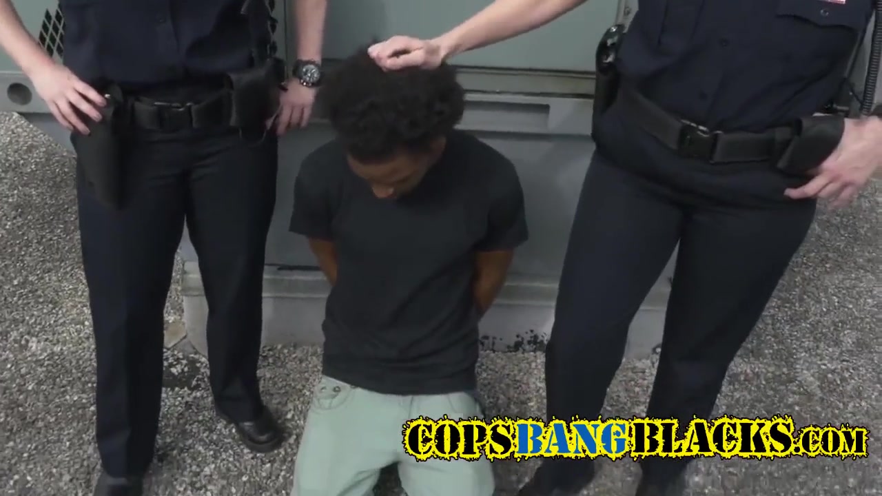Insatiable Huge Titted Cops Got Smashed By A Black Conv