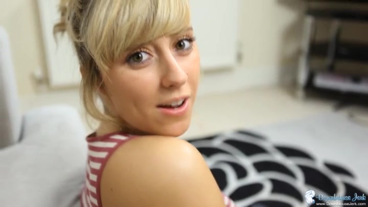Louise in Titty Tunes - DownblouseJerk