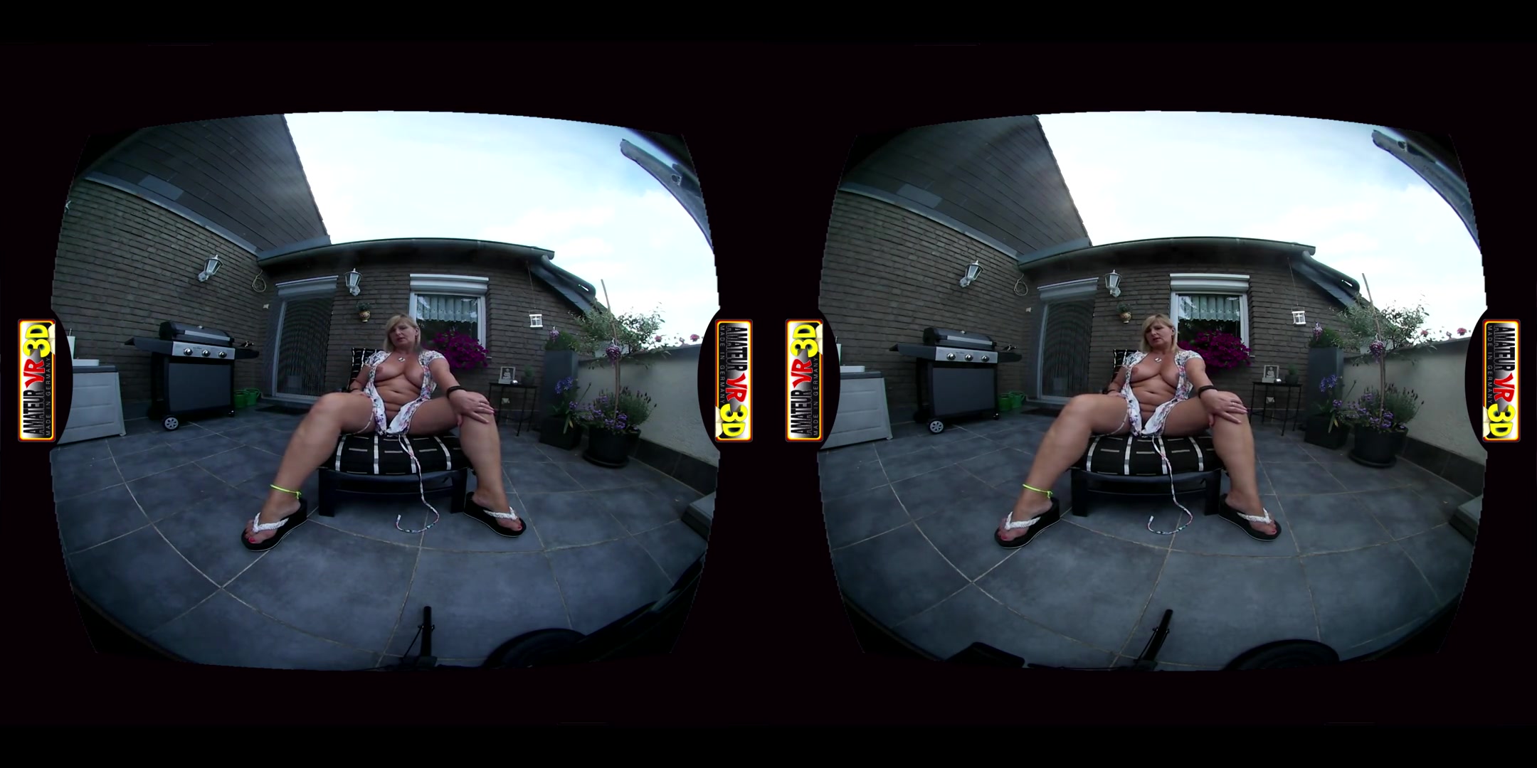 Chrissy in Chrissy - Masturbating On Her Balcony For You - AmateurVR3D