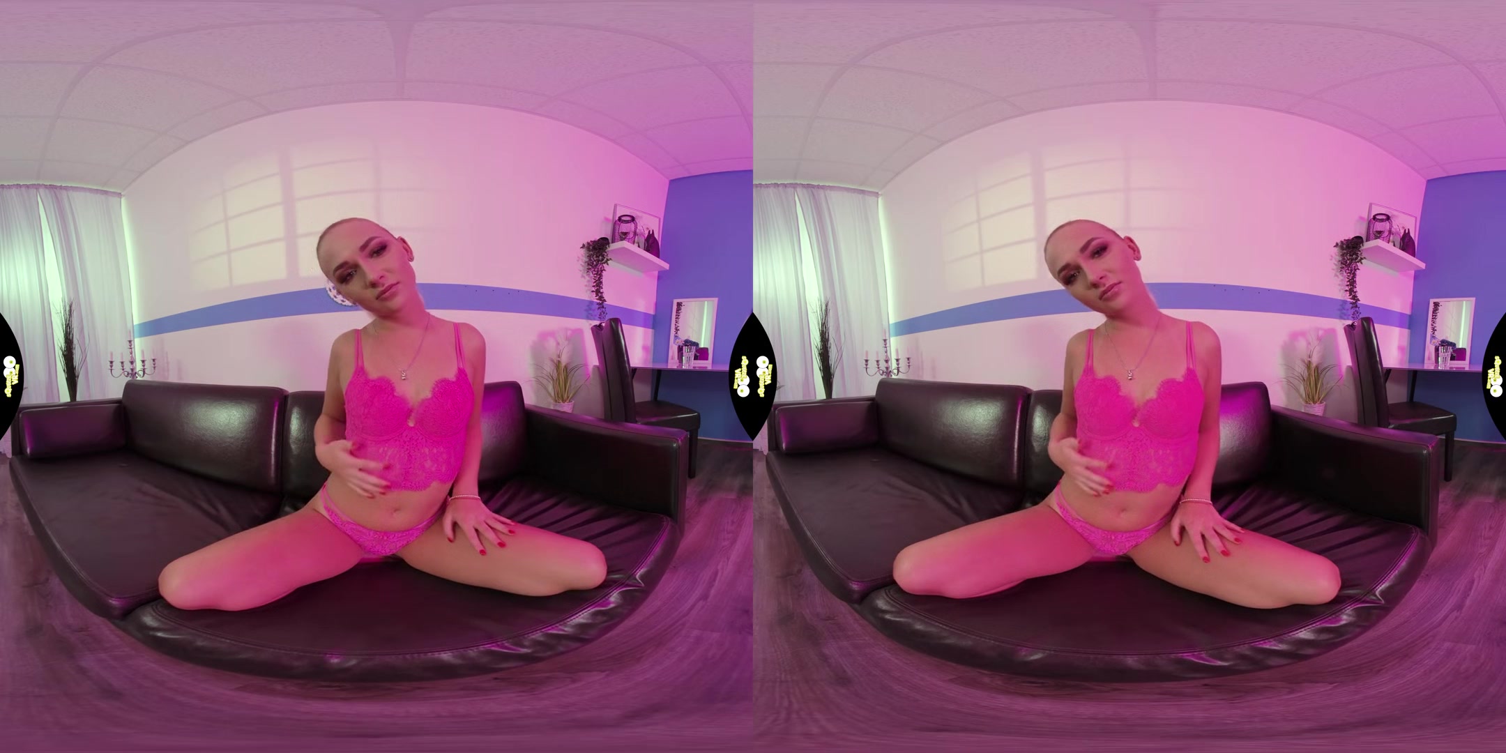 I'm so Lonely - Euro Pornstar in Pink Lingerie Solo Masturbation