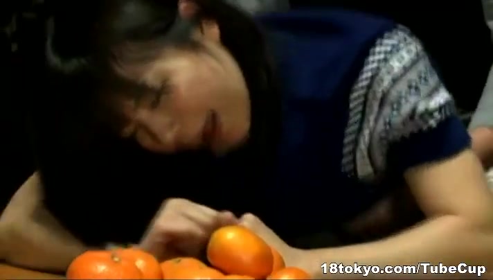 Amazing Japanese teen 18+ likes to get hard pounding