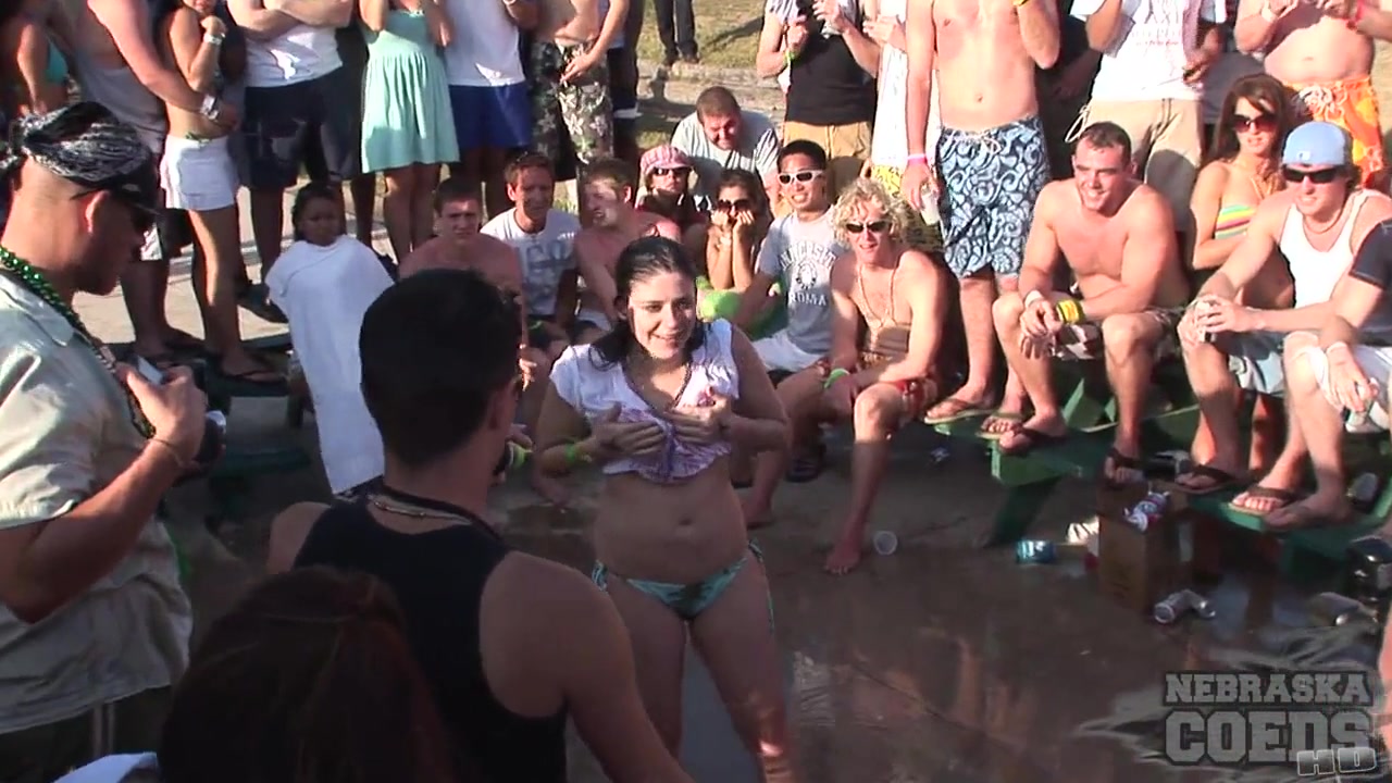 neverbeforeseen South Padre Wet T Then Cops Breaking It Up - NebraskaCoeds