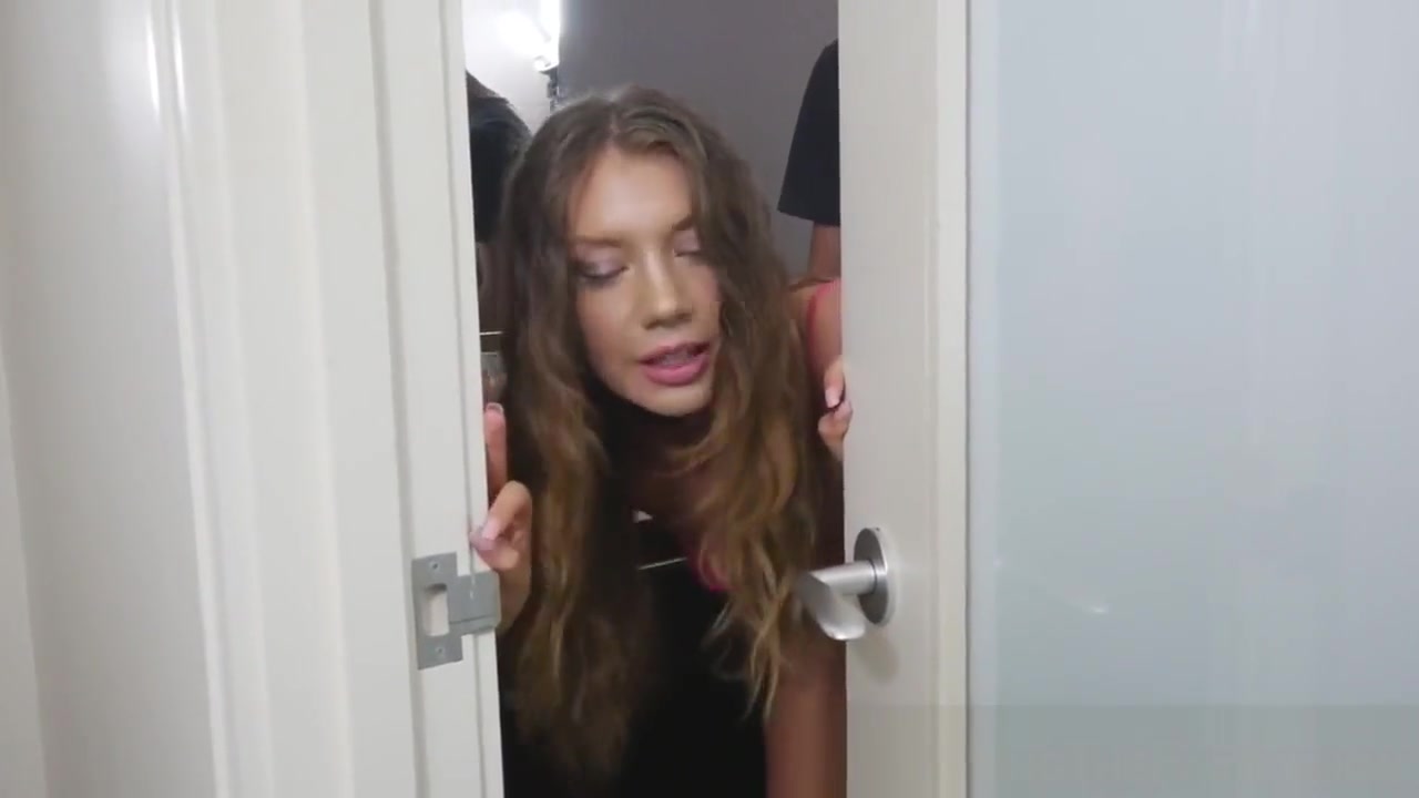 Brunette teen 18+ stepsister